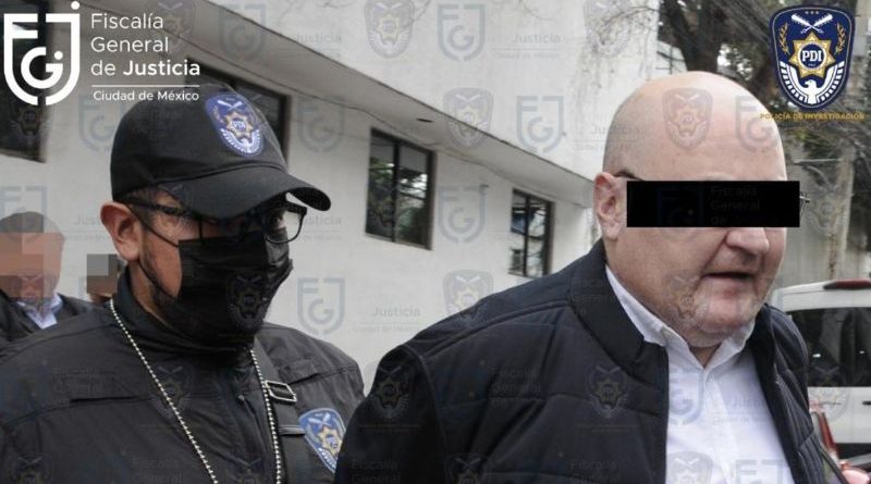 La captura fue hecha en la colonia Doctores, alcaldía Cuauhtémoc, por agentes de la Policía de Investigación (PDI).