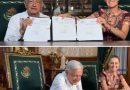 ¡NI LOS VE, NI LOS OYE! PESE A SUSPENSIÓN ORDENADA POR UN TRIBUNAL LÓPEZ OBRADOR FIRMA DECRETO DE PUBLICACIÓN EN EL DIARIO OFICIAL REFORMA JUDICIAL