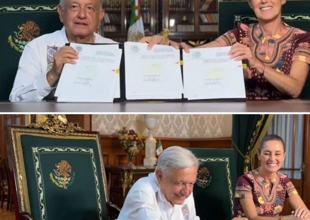 ¡NI LOS VE, NI LOS OYE! PESE A SUSPENSIÓN ORDENADA POR UN TRIBUNAL LÓPEZ OBRADOR FIRMA DECRETO DE PUBLICACIÓN EN EL DIARIO OFICIAL REFORMA JUDICIAL