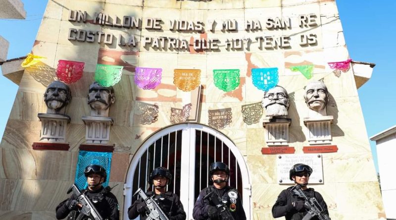 SSPM IMPLEMENTA OPERATIVO ESPECIAL DE VIGILANCIA Y VIALIDAD CON MOTIVO DE LAS FESTIVIDADES POR EL DÍA DE MUERTOS.