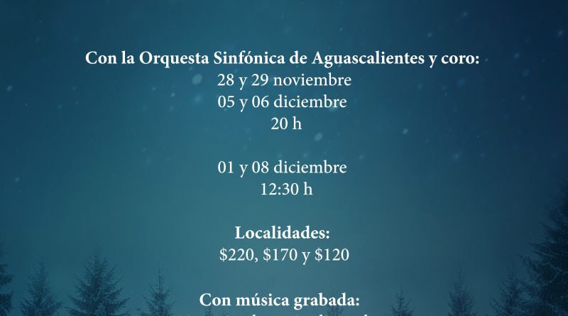 EL CASCANUECES, CLÁSICO NAVIDEÑO, LLEGA AL TEATRO AGUASCALIENTES