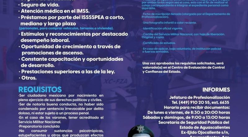 ESTA ES TU OPORTUNIDAD PARA FORMAR PARTE DEL POLICÍA FEDERAL: REGISTRARTE