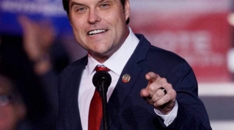 «REVES PARA TRUMP»: MATT GAETZ RETIRA SU NOMBRE COMO PRÓXIMO FISCAL DE EE.UU. TRAS SACUSACIONES DE TRÁFICO SEXUAL Y SEXO CON MENORES