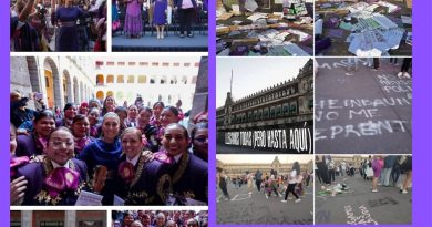 🇲🇽💜#8M | SHEINBAUM Y #8M: A UNAS LAS ABRAZA Y A OTRAS LES PONE MURALLAS